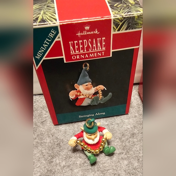 4 Hallmark Keepsake miniature ornaments - Picture 2 of 5